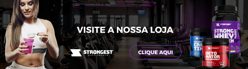 Chamada para a loja de suplementos