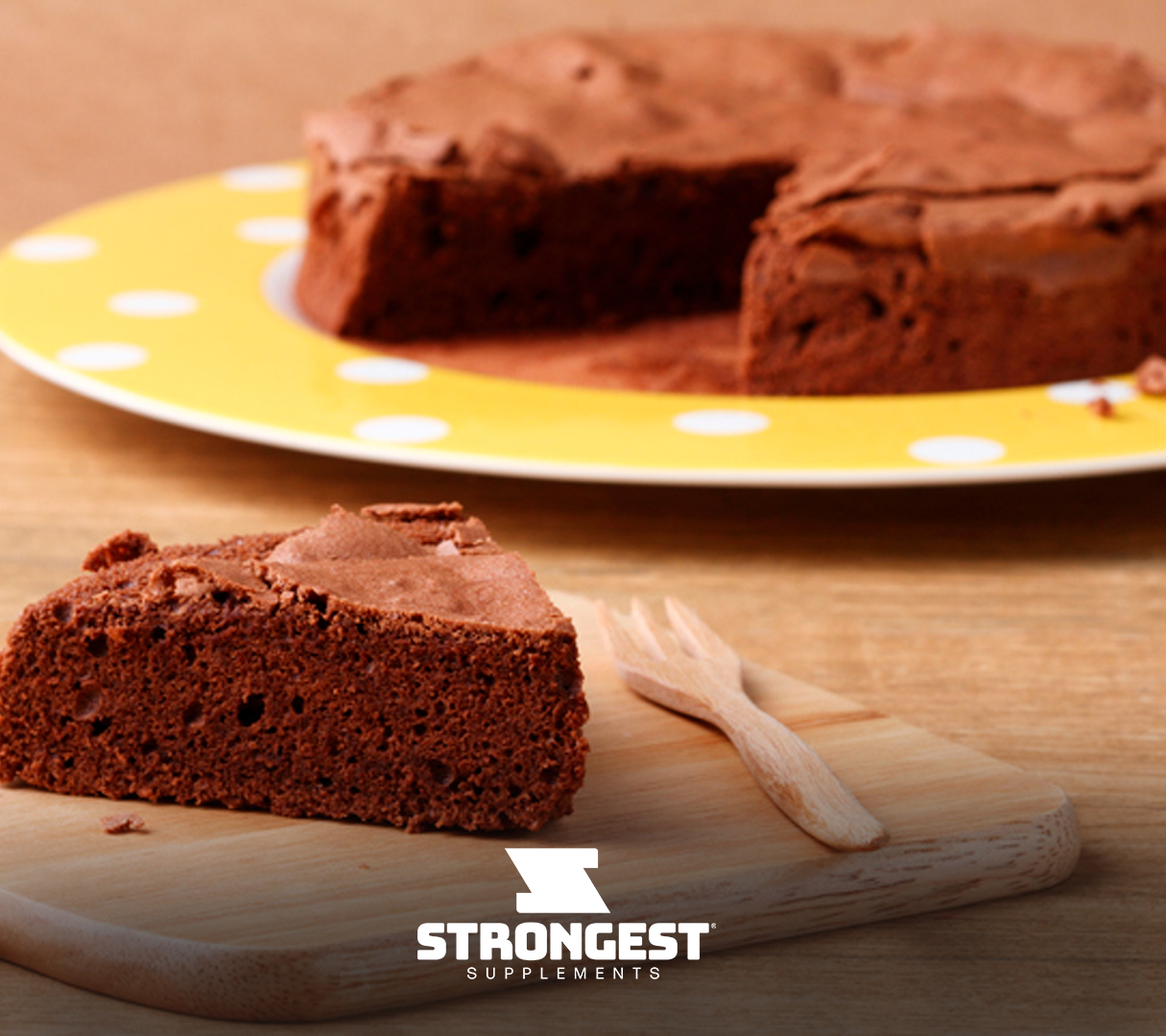 Imagem do post Receita Fit: bolo proteico com Strong Whey Protein